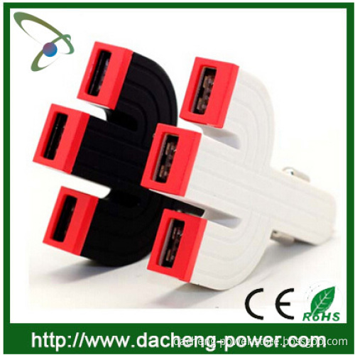 Newly 4.2A 3 port USB Car Charger for Iphone